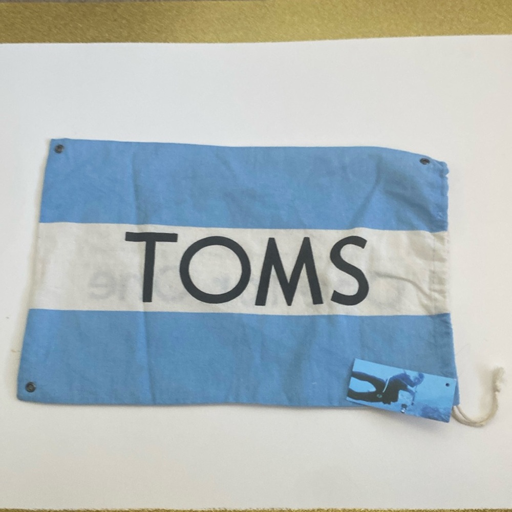 NEW🩵TOMS Canvas Shoe Bag Dust Cover